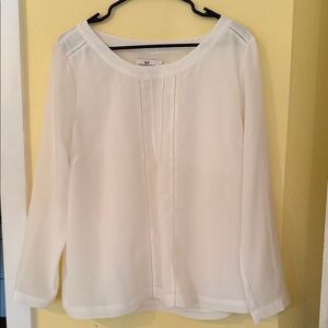 Vineyard Vines Elegant White Blouse